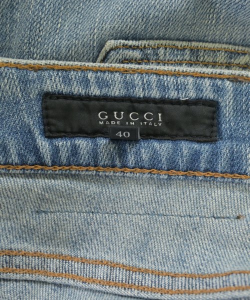 GUCCI（グッチ）デニムパンツ 青 サイズ:40(M位) レディース/2200735458062
