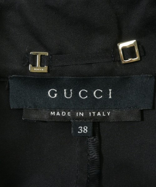 GUCCI（グッチ）ステンカラーコート 黒 サイズ:38(S位) レディース/2200735967014