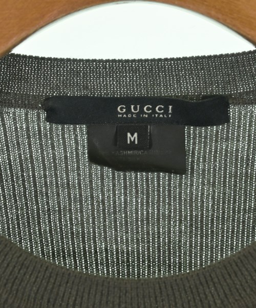 GUCCI（グッチ）ニット・セーター グレー サイズ:M メンズ/2200705631204