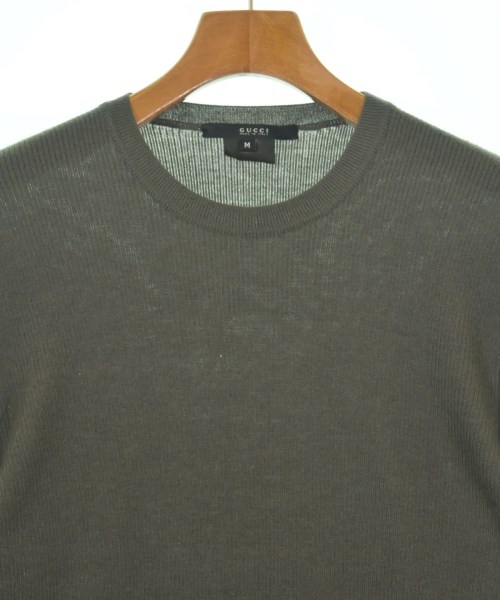 GUCCI（グッチ）ニット・セーター グレー サイズ:M メンズ/2200705631204