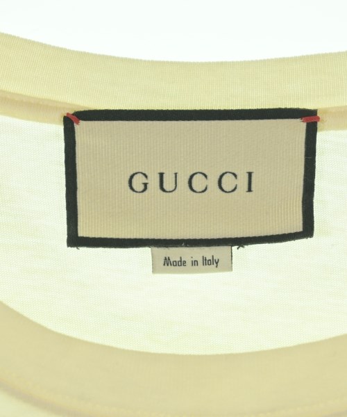 GUCCI（グッチ）Tシャツ・カットソー 白 サイズ:M メンズ/2200736501019