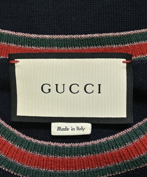GUCCI（グッチ）ニット・セーター 紺 サイズ:XS レディース/2200737860016