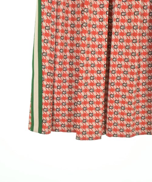 GUCCI（グッチ）ロング・マキシ丈スカート 赤 サイズ:S レディース/2200720180053
