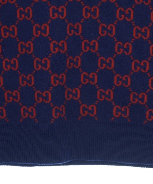 GUCCI（グッチ）ニット・セーター 紺 サイズ:M メンズ/2200720203011