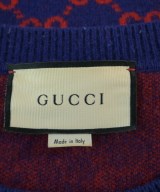 GUCCI（グッチ）ニット・セーター 紺 サイズ:M メンズ/2200720203011