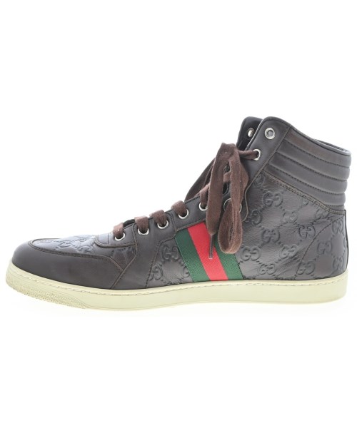 GUCCI（グッチ）スニーカー 茶 サイズ:9(27.5cm位) メンズ/2200720203028
