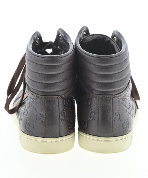 GUCCI（グッチ）スニーカー 茶 サイズ:9(27.5cm位) メンズ/2200720203028