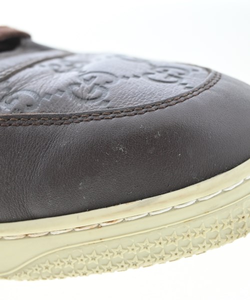 GUCCI（グッチ）スニーカー 茶 サイズ:9(27.5cm位) メンズ/2200720203028