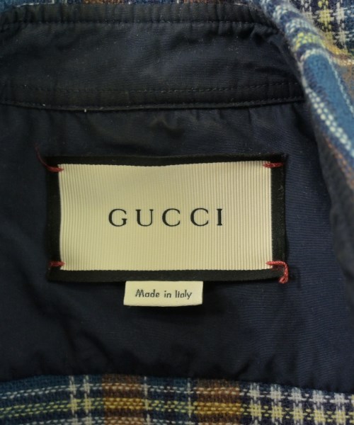 GUCCI（グッチ）カジュアルシャツ 青 サイズ:38(S位) メンズ/2200719810015