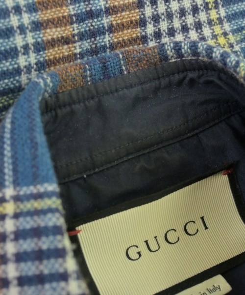 GUCCI（グッチ）カジュアルシャツ 青 サイズ:38(S位) メンズ/2200719810015
