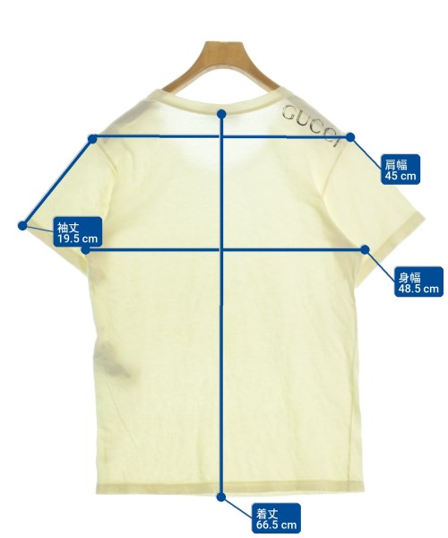 GUCCI（グッチ）Tシャツ・カットソー 白 サイズ:-(S位) メンズ/2200720928044