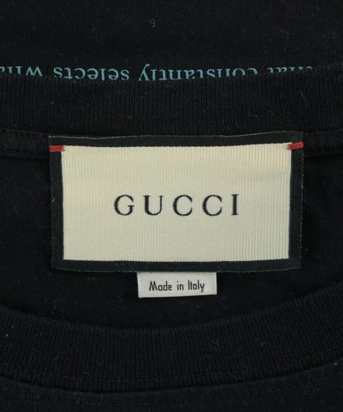 GUCCI（グッチ）Tシャツ・カットソー 黒 サイズ:XS メンズ/2200721048215