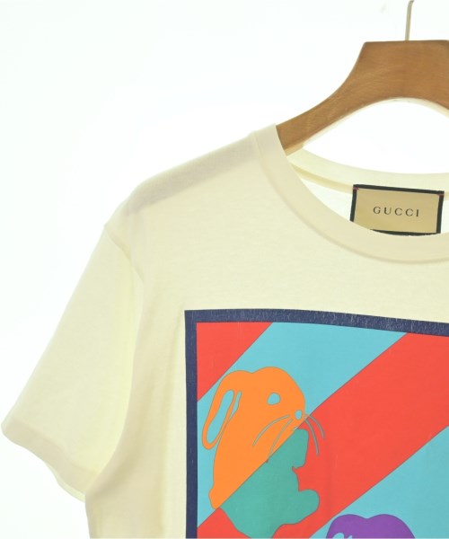GUCCI（グッチ）Tシャツ・カットソー 白 サイズ:XS メンズ/2200721067049