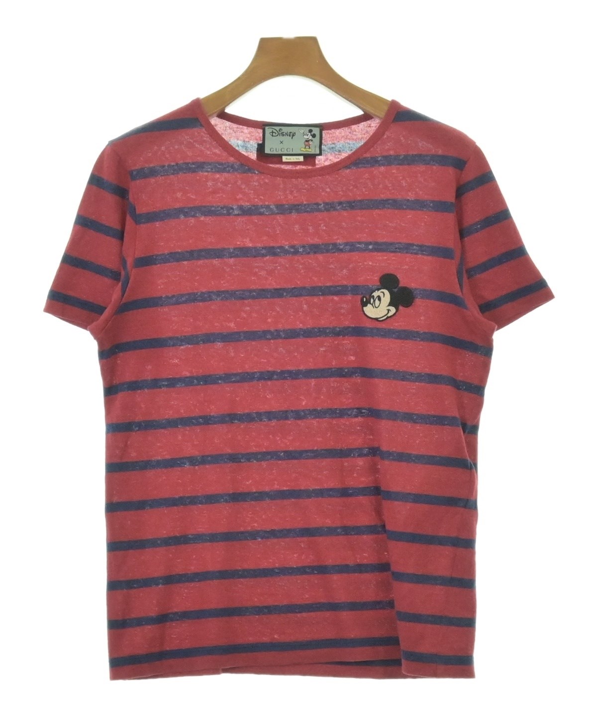 GUCCI（グッチ）Tシャツ・カットソー 赤 サイズ:S メンズ