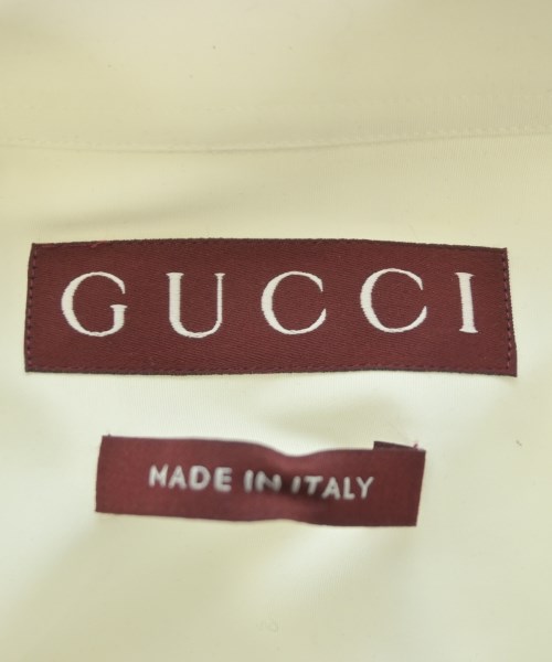 GUCCI（グッチ）カジュアルシャツ 白 サイズ:50(XL位) メンズ/2200721219011