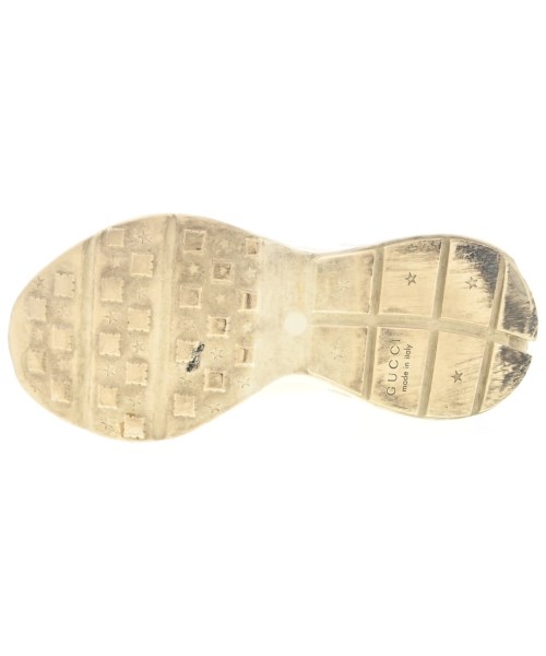 GUCCI（グッチ）スニーカー 白 サイズ:UK8(26.5cm位) メンズ/2200718414030