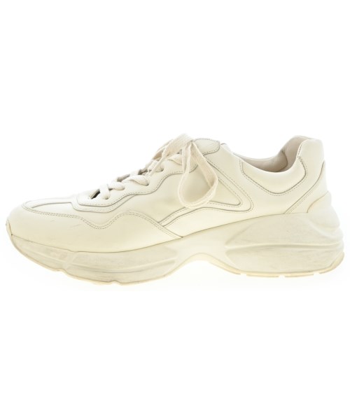 GUCCI（グッチ）スニーカー ベージュ サイズ:UK9(27.5cm位) メンズ/2200721406039