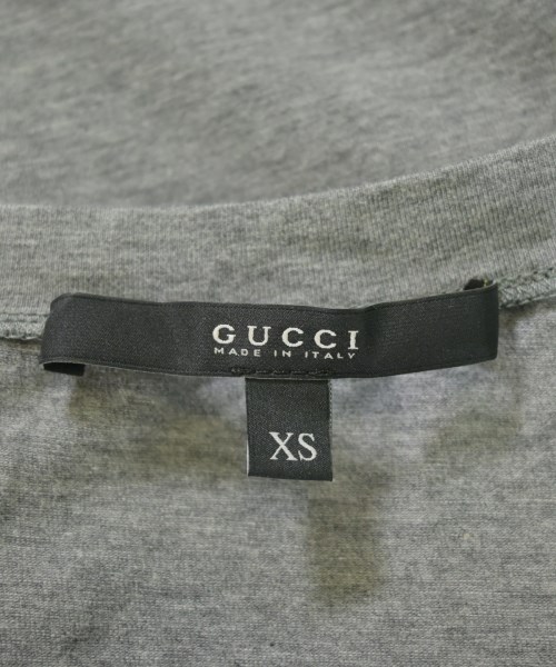 GUCCI（グッチ）Tシャツ・カットソー グレー サイズ:XS レディース/2200716208181