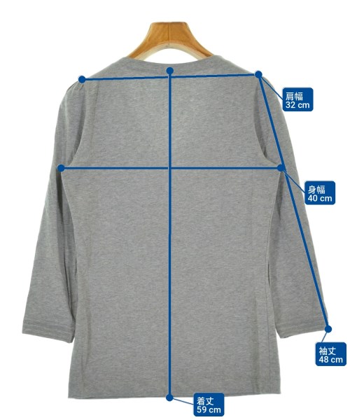 GUCCI（グッチ）Tシャツ・カットソー グレー サイズ:XS レディース/2200716208181