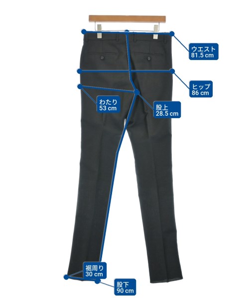 GUCCI（グッチ）スラックス 黒 サイズ:46(M位) メンズ/2200721250069