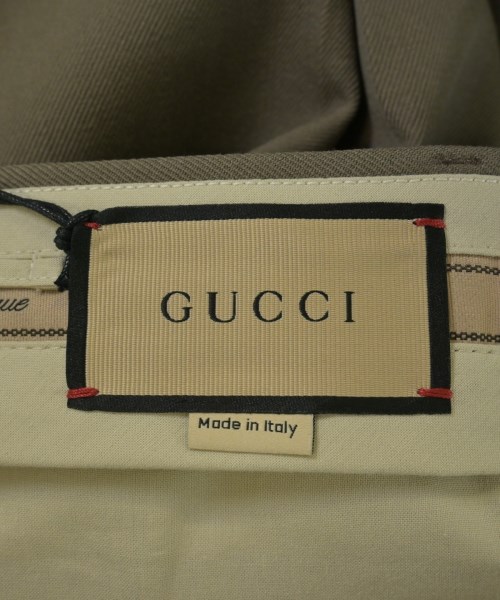 GUCCI（グッチ）スラックス ベージュ サイズ:44(S位) メンズ/2200721250168