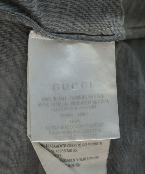 GUCCI（グッチ）Tシャツ・カットソー グレー サイズ:S メンズ/2200721623122