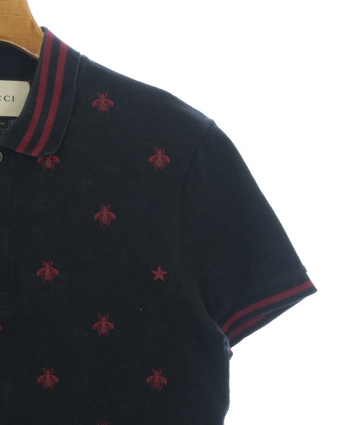 GUCCI（グッチ）ポロシャツ 紺 サイズ:-(S位) メンズ/2200721623139