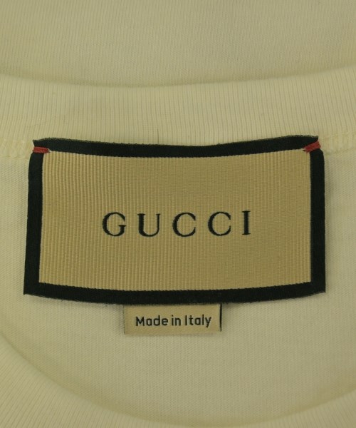 GUCCI（グッチ）Tシャツ・カットソー 白 サイズ:L レディース/2200719094026