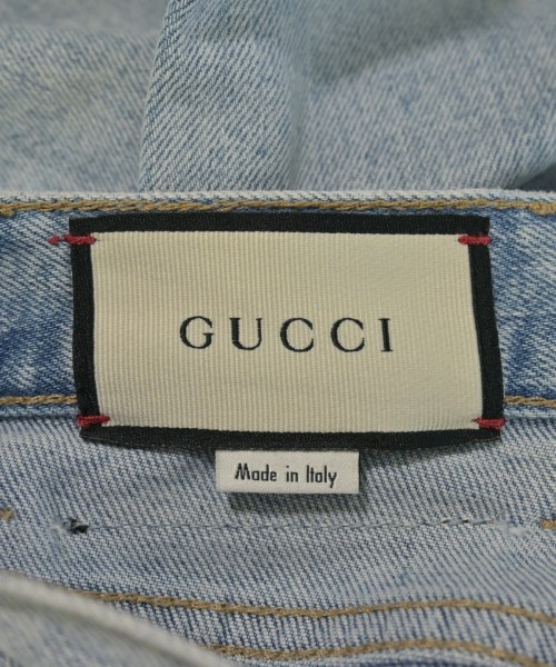 GUCCI（グッチ）デニムパンツ 青 サイズ:28(L位) レディース/2200722133071