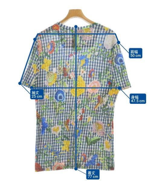 GUCCI（グッチ）Tシャツ・カットソー 青 サイズ:M メンズ/2200722033012