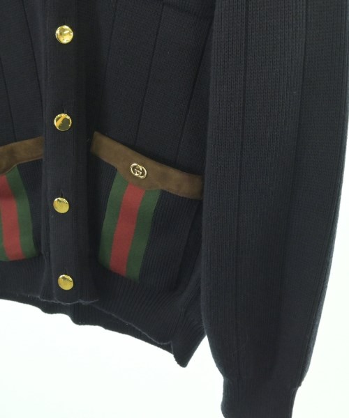 GUCCI（グッチ）カーディガン 紺 サイズ:M メンズ/2200722698037