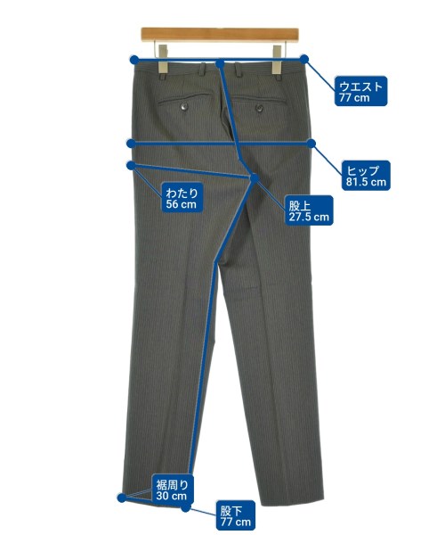 GUCCI（グッチ）スラックス グレー サイズ:44(S位) メンズ/2200722906040
