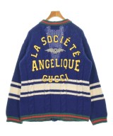 GUCCI（グッチ）カーディガン 青 サイズ:S メンズ/2200723292029