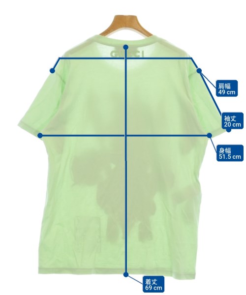 GUCCI（グッチ）Tシャツ・カットソー 緑 サイズ:S レディース/2200723517108