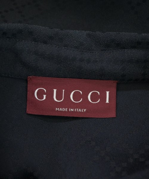 GUCCI（グッチ）ワンピース 紺 サイズ:38(S位) レディース/2200723659044