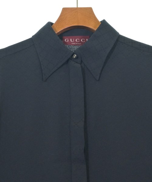 GUCCI（グッチ）ワンピース 紺 サイズ:38(S位) レディース/2200723659044