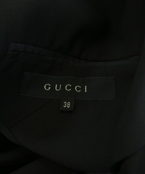 GUCCI（グッチ）ジャケット 黒 サイズ:38(S位) レディース/2200714751030