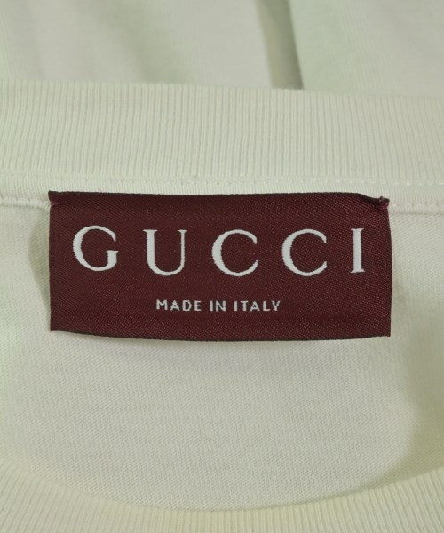 GUCCI（グッチ）Tシャツ・カットソー 白 サイズ:M メンズ/2200724144075