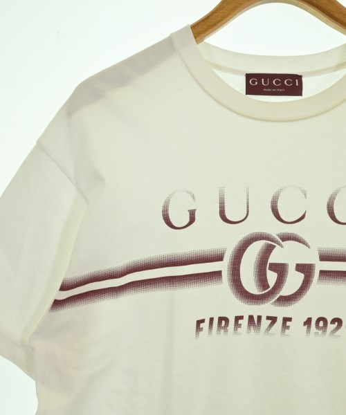 GUCCI（グッチ）Tシャツ・カットソー 白 サイズ:M メンズ/2200724144075