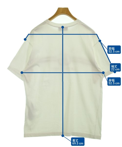 GUCCI（グッチ）Tシャツ・カットソー 白 サイズ:M メンズ/2200724144075