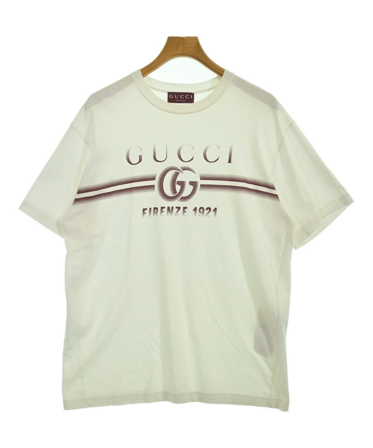 GUCCI（グッチ）Tシャツ・カットソー 白 サイズ:M メンズ