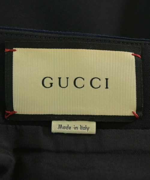 GUCCI（グッチ）ひざ丈スカート 黒 サイズ:38(S位) レディース/2200724451036