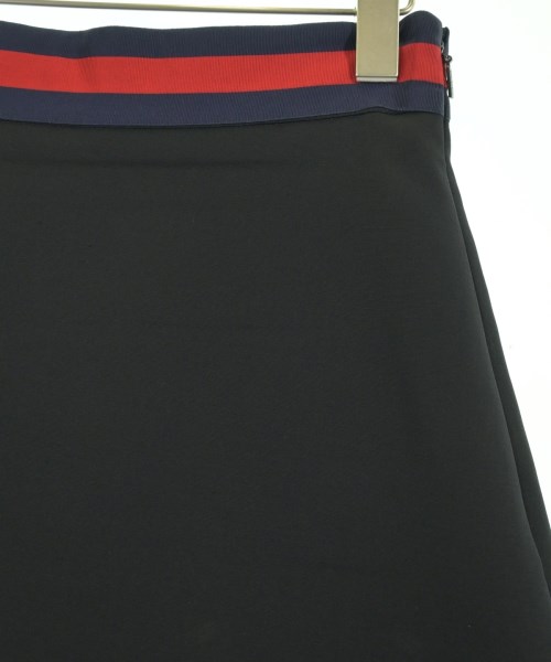 GUCCI（グッチ）ひざ丈スカート 黒 サイズ:38(S位) レディース/2200724451036