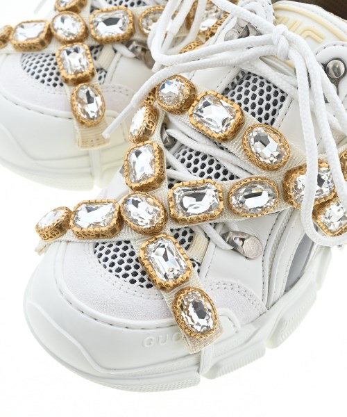 GUCCI（グッチ）スニーカー 白 サイズ:EU34 1/2(21cm位) レディース/2200722513019