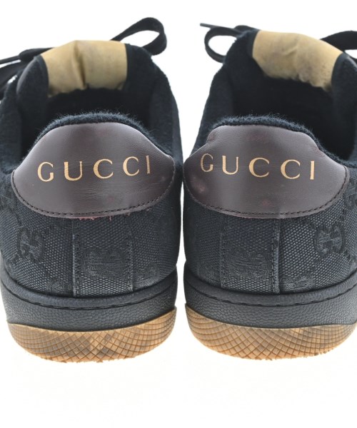 GUCCI（グッチ）スニーカー 黒 サイズ:UK8(26.5cm位) メンズ/2200725136017
