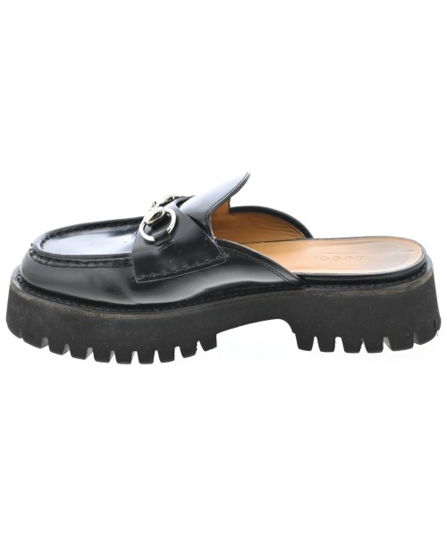 GUCCI（グッチ）サンダル 黒 サイズ:EU37 1/2(24cm位) レディース/2200725529208