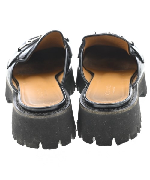 GUCCI（グッチ）サンダル 黒 サイズ:EU37 1/2(24cm位) レディース/2200725529208