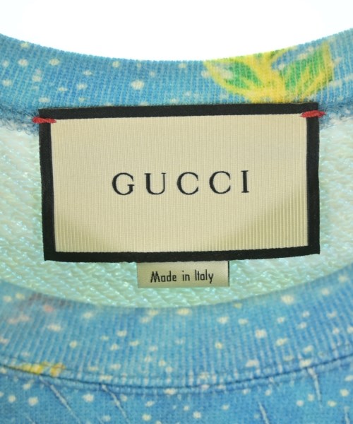 GUCCI（グッチ）スウェット 青 サイズ:S レディース/2200724678105