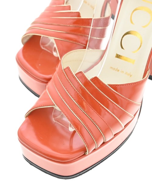 GUCCI（グッチ）サンダル オレンジ サイズ:EU36(22.5cm位) レディース/2200726167065