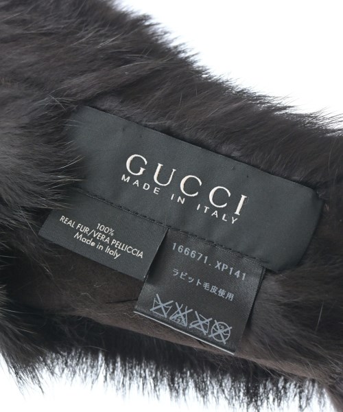 GUCCI（グッチ）マフラー 茶 サイズ:- レディース/2200726815249